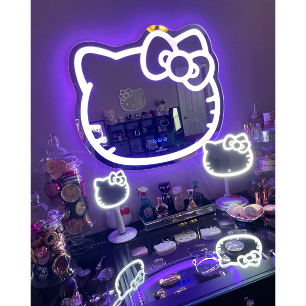 IMPRESSIONS VANITY · COMPANY Hello Kitty Wall Mirror with WiFi, Smart